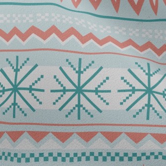 Snowflake Warm Christmas Chiffon