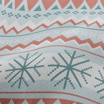Snowflake Warm Christmas Performance Linen