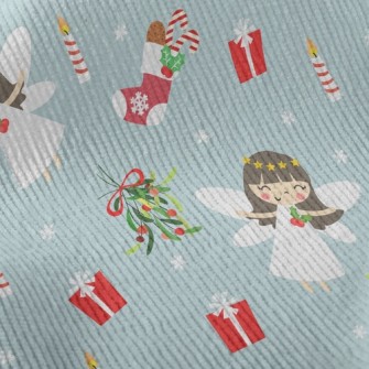Christmas Pure White Angel Standard Corduroy