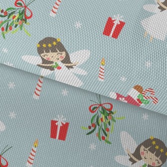 Christmas Pure White Angel Waterproof Oxford
