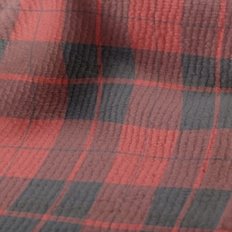 Classic Two-color Plaid Terry