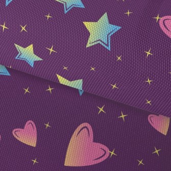 Mini Love Stars Waterproof Oxford