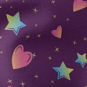 Mini Love Stars Waterproof Canvas