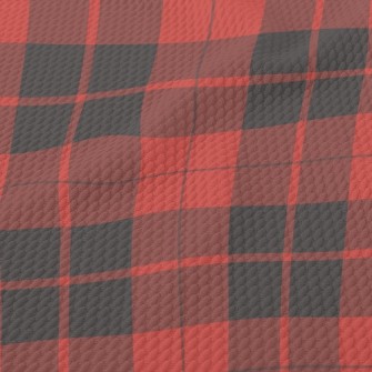 Classic Two-color Plaid Birdseye Piqué