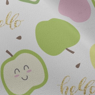 Shy Green Apple Chiffon