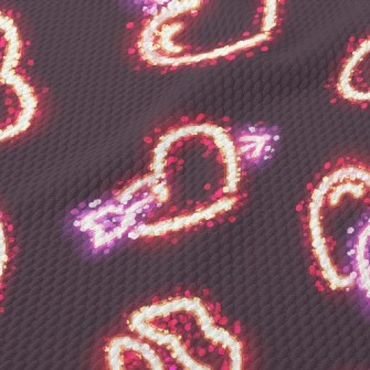 Fairy Wand Depicts Love Birdseye Piqué