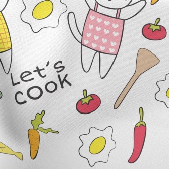 Cooking Cat Stretch Ponte