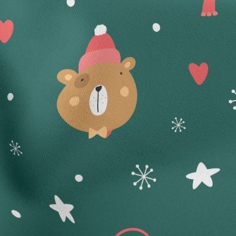 Animals Spend Christmas Well-b Stretch Ponte