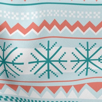 Snowflake Warm Christmas Stretch Ponte