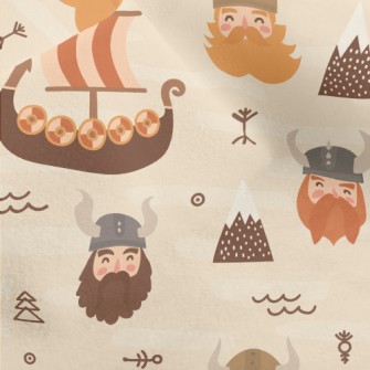 Vikings Set Sail Micro Fleece