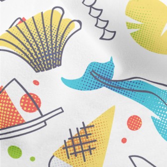 Tourist Resort Vacation Micro Fleece