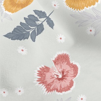 Soft Felt Flowers Micro Fleece