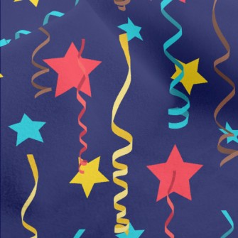 Happy Star Ribbon Micro Fleece