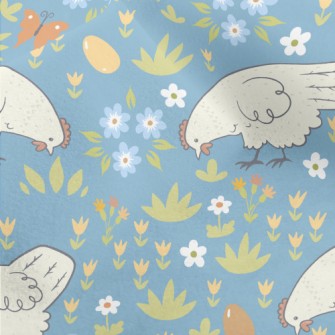 Hens Lay Eggs Micro Fleece