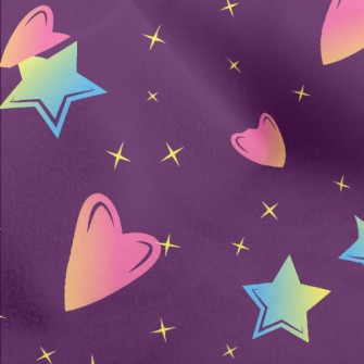 Mini Love Stars Micro Fleece