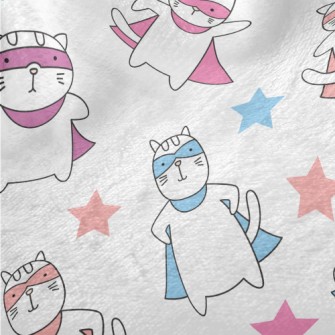 Super Cute Super Cat Minky