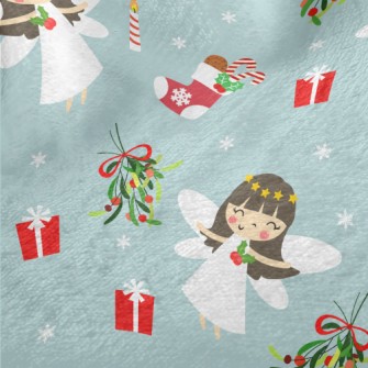 Christmas Pure White Angel Minky