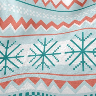 Snowflake Warm Christmas Minky