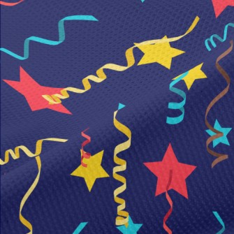 Happy Star Ribbon Piqué
