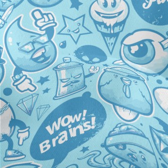 Funny Expression Monster Lightweight Performance Linen