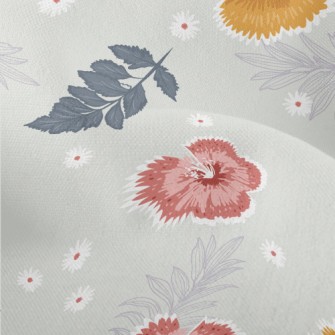 Soft Felt Flowers Lightweight Performance Linen