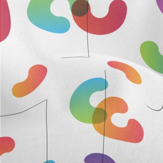 Gradient Curved Shape Lightweight Performance Linen