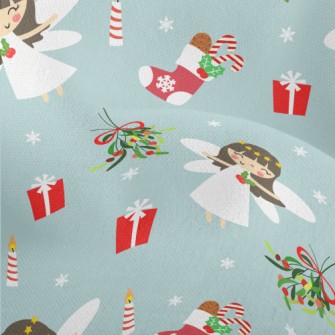 Christmas Pure White Angel Lightweight Performance Linen
