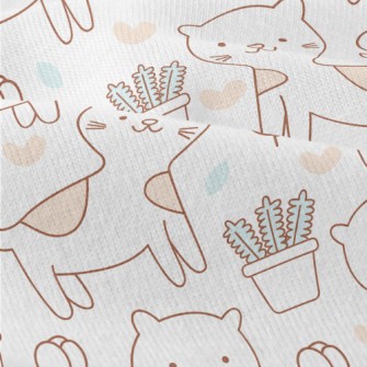 Adorable Spotted Cat Modern Jersey