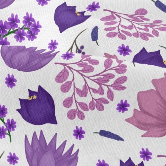 Elegant Blooming Flowers Modern Jersey