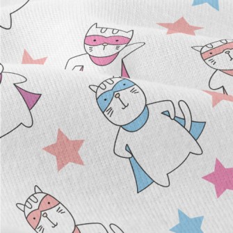 Super Cute Super Cat Modern Jersey
