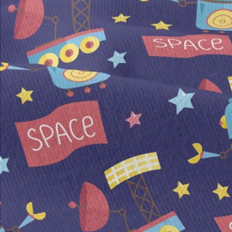 Robotic Space Satellite Modern Jersey