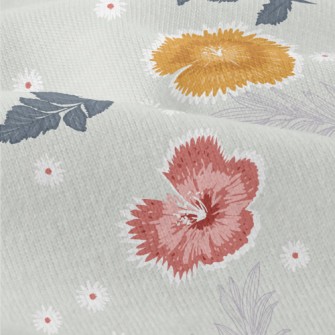 Soft Felt Flowers Modern Jersey