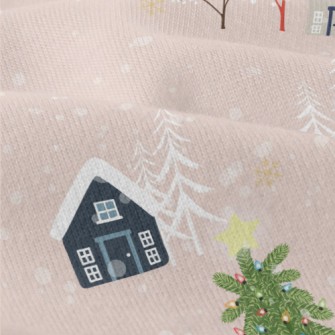 Cozy Snow Cabin Modern Jersey