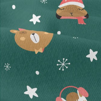 Animals Spend Christmas Well-b Modern Jersey