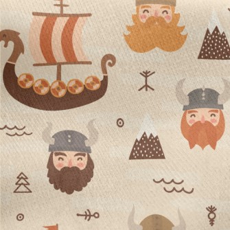 Vikings Set Sail Jersey Backed Fleece