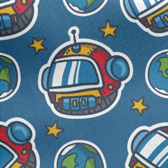Big Head Space Hat Jersey Backed Fleece