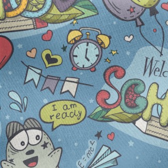 Welcome To Class Jersey Backed Fleece