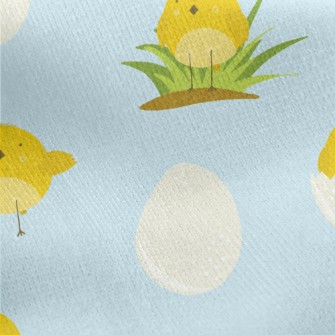 Cute Chick Jersey Backed Fleece