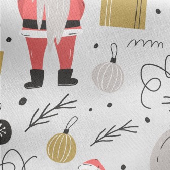 Proud Santa Claus Jersey Backed Fleece
