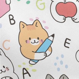 Study Kitten Seriously Pongee