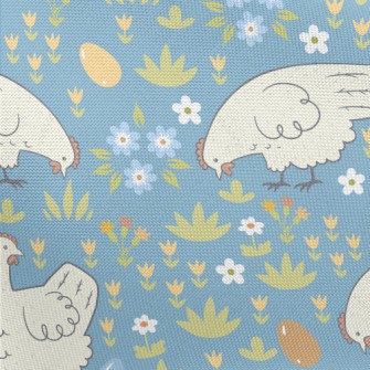 Hens Lay Eggs Pongee