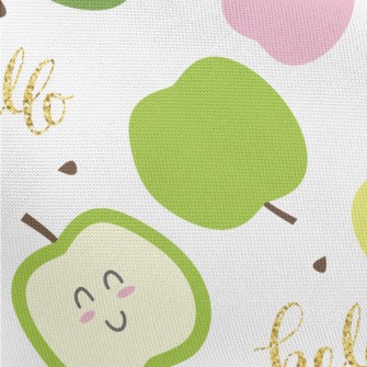 Shy Green Apple Pongee