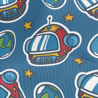 Big Head Space Hat Stretch Jersey