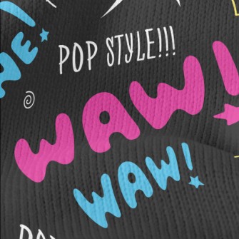 Exclamation Tone Text Stretch Jersey