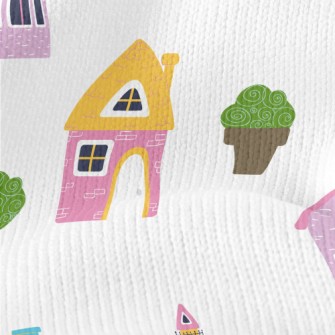 Fairy Tale House Building Stretch Jersey