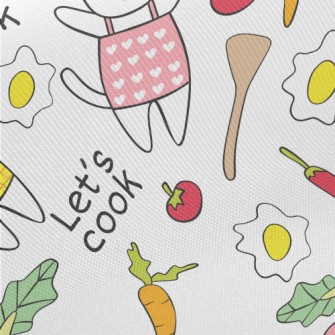 Cooking Cat Midweight Cotton Poplin