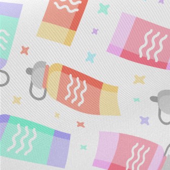 Colorful Small Kettle Midweight Cotton Poplin