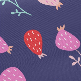 Cute Plum Tree Midweight Cotton Poplin