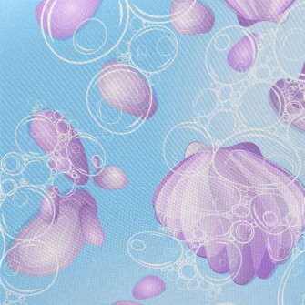 Fantasy Pearl Shell Midweight Cotton Poplin