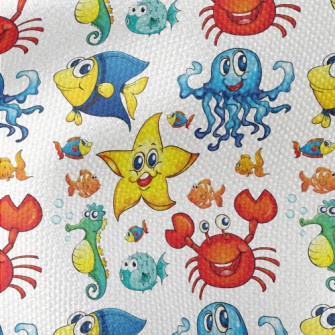 Colorful Cartoon Underwater Cr Waterproof Canvas